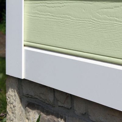 Versatex x 10 x 18 Woodgrain PVC Skirt Board