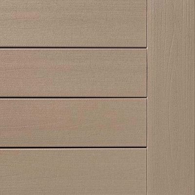 TIMBERTECH 1 in. x 6 in. x 20 ft. Grooved Deck Board - Sandy Birch (Warehouse Seconds)