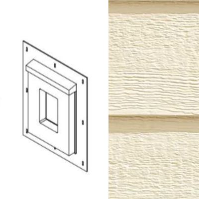 DIAMOND KOTE Receptacle Rigidmount - Biscuit