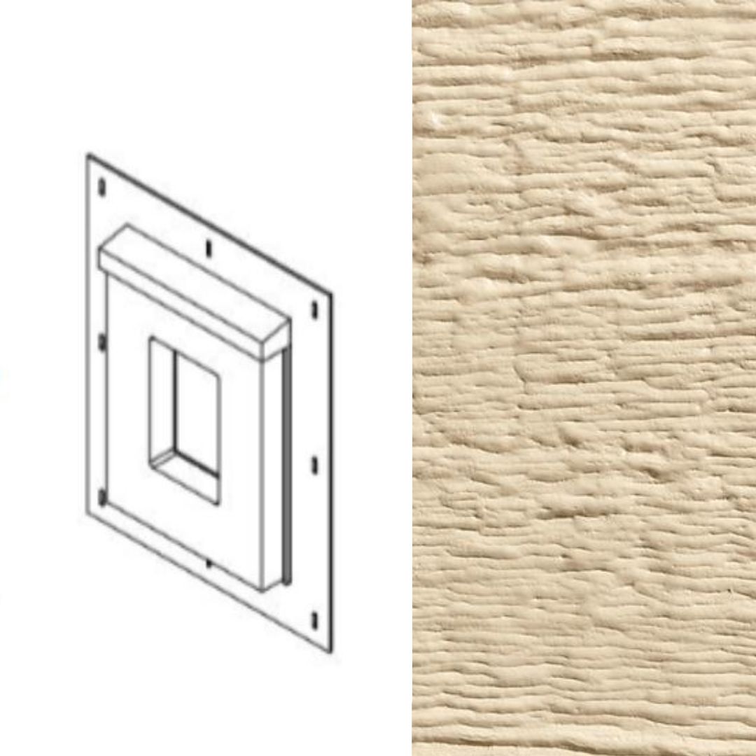 DIAMOND KOTE Receptacle Rigidmount - Tan
