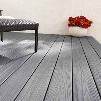 FIBERON 1 in. x 12 in. x 12 ft. Fascia Deck Board - Beach House (Warehouse Seconds)