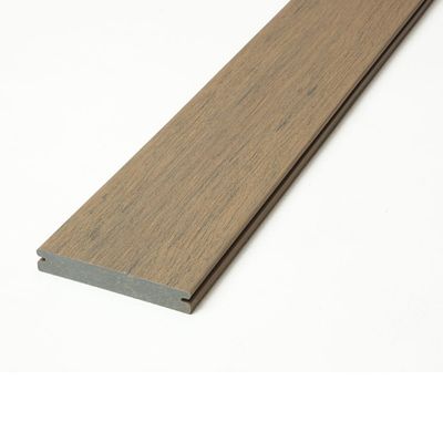 DECKORATORS 1 in. x 5.5 in. x 16 ft. Grooved Deck Board - Dunewood New
