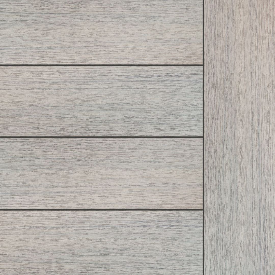 DECKORATORS 1 in. x 6 in. x 12 ft. Grooved Deck Board - Tundra