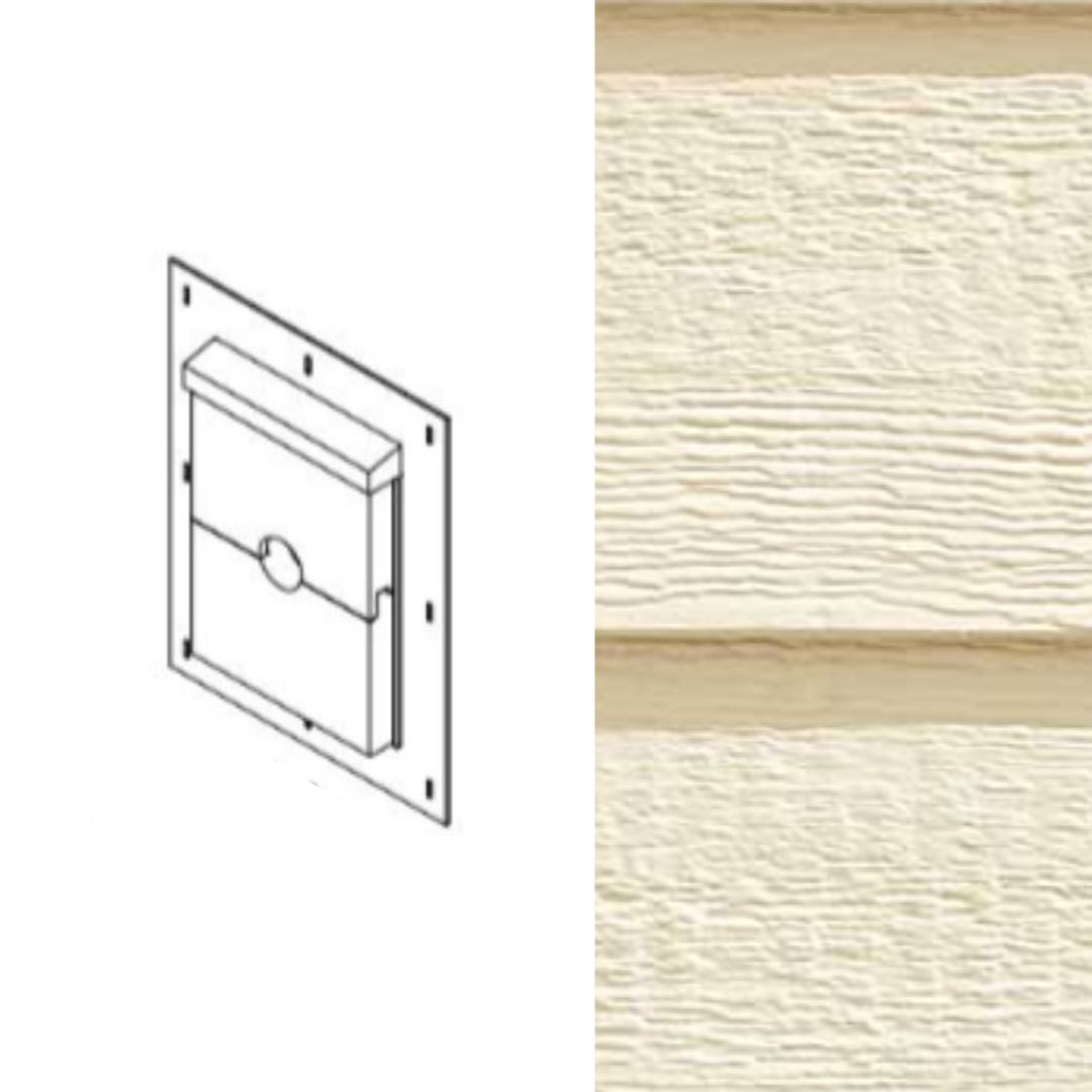 DIAMOND KOTE Split Block Rigidmount - Biscuit