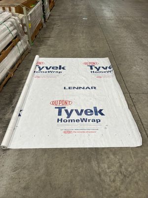 TYVEK 9x150 Roll - Labeled House Wrap