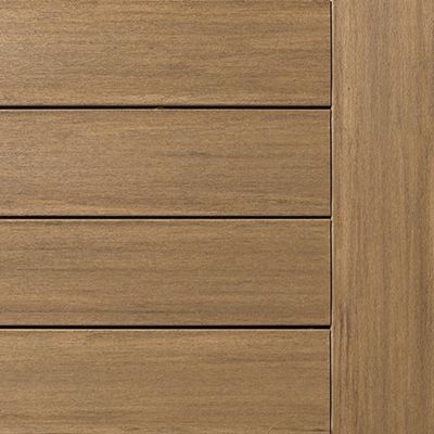 TIMBERTECH 1 in. x 4 in. x 12 ft. Square Edge Deck Board - Weathered Teak