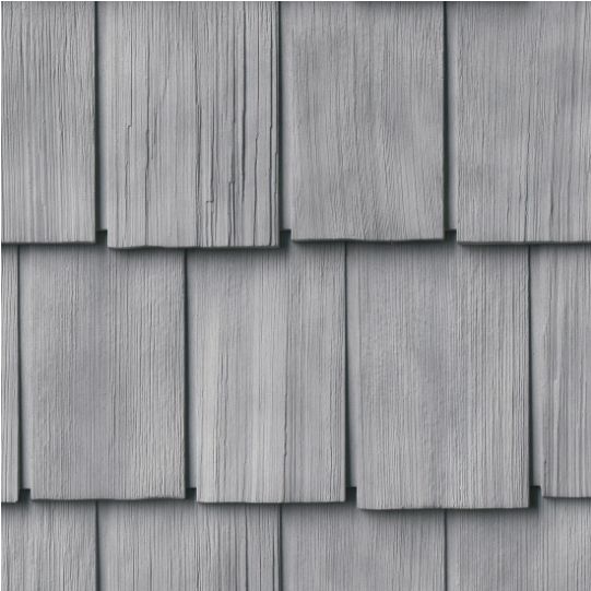TANDO Rustic Cedar 9 Outside Corner - Seaside Gray