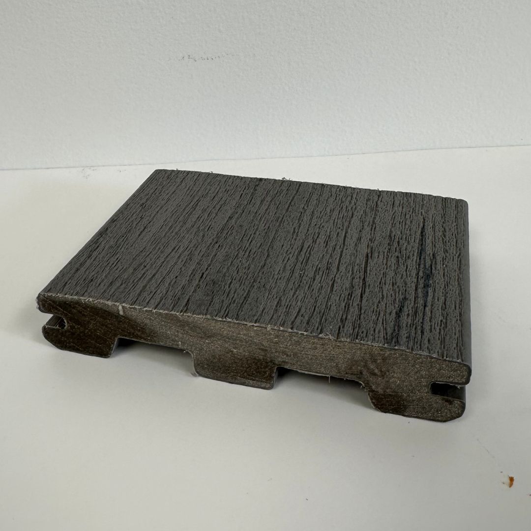 Sea Salt Gray Grooved 1 in. x 6 in. x 16 ft. Deck Board Scalloped (Warehouse Seconds)
