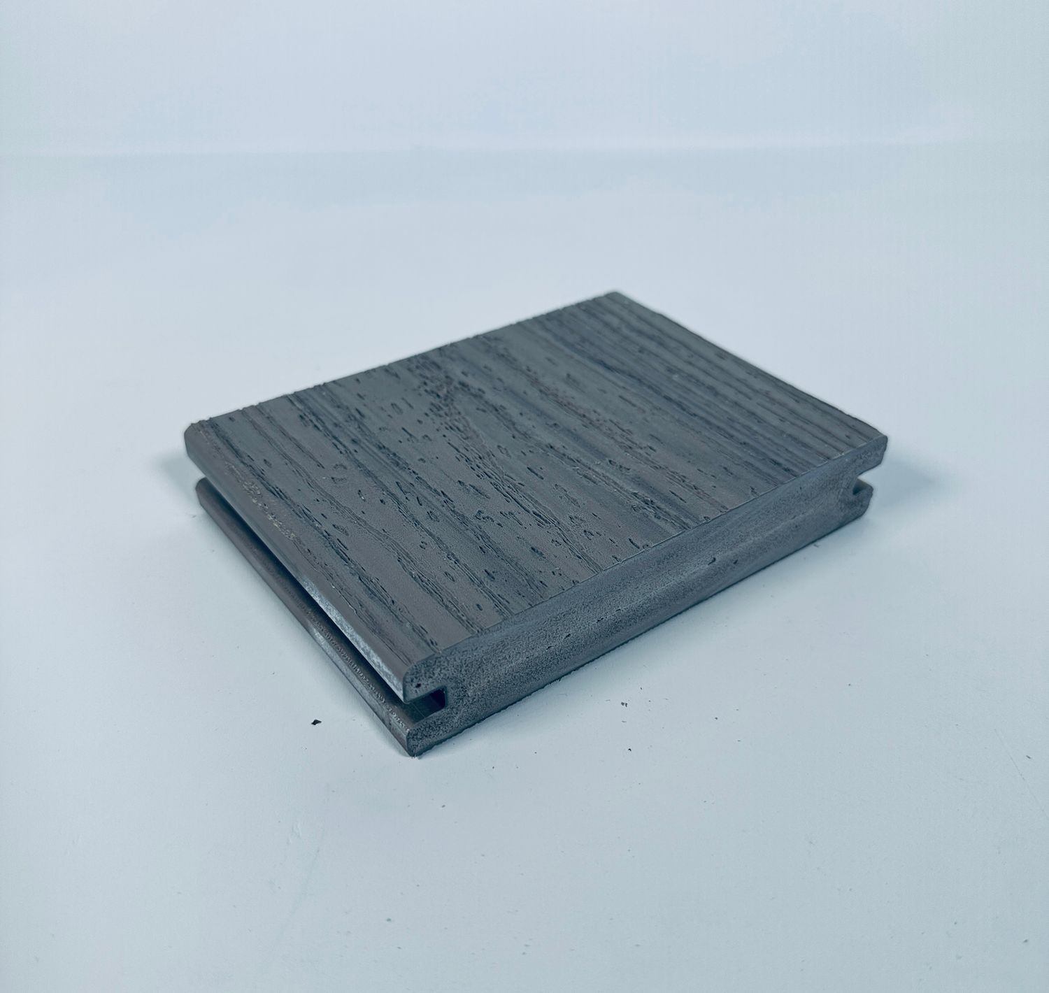 Norx 1 in. x 6 in. x 20 ft. Grooved Deck Board - La Rambla Gray (Warehouse Seconds)