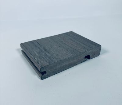 Norx 1 in. x 6 in. x 12 ft. Bullnose - La Rambla Gray (Warehouse Seconds)