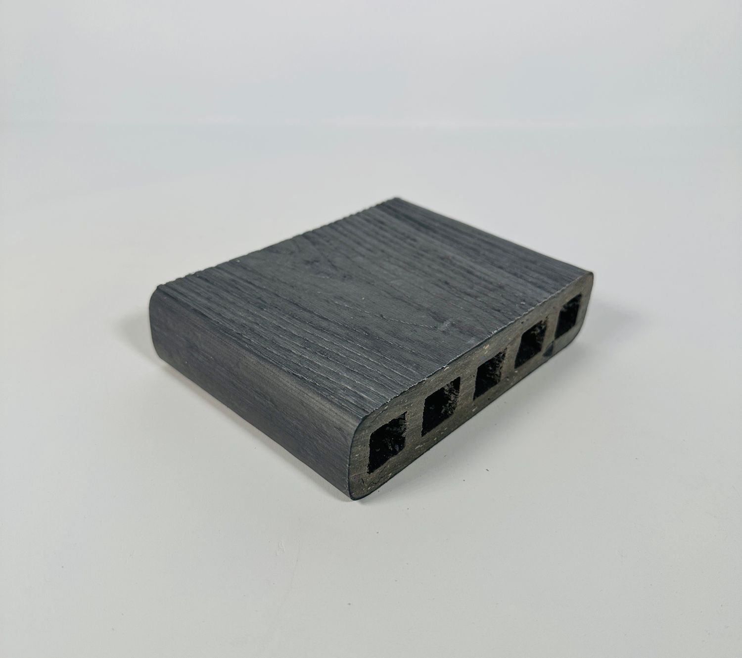 Norx EcoDuo 5/4 in. x 5 in. x 16 ft. Square Edge Deck Board - Concrete Gray