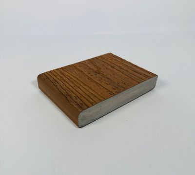 Norx 1 in. x 6 in. x 20 ft. Square Edge Deck Board - Casa Mila Teak (Warehouse Seconds)