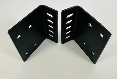 RDI Fascia Post Bracket for 2 in. Posts Only - Matte Black (MetalWorks Excalibur®)