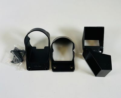 RDI Pellinore Fixed Angle Stair Bracket (set of 4 – 2 top, 2 bottom) – MATTE BLACK (Avalon Aluminum Rail)