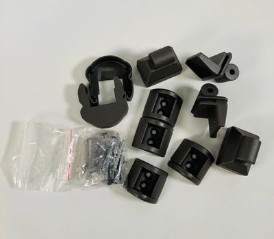 RDI Pellinore Stair Bracket Kit (set of 4 – 2 top, 2 bottom) – MATTE BRONZE (Avalon Aluminum Rail)