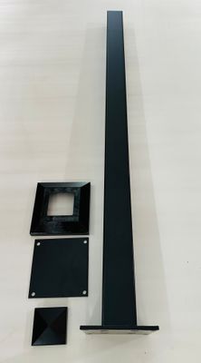 RDI 2.5 in. x 2.5 in. x 45 in. Standard Post - Black (Discontinued Color, Avalon Aluminum Rail) RDI 2.5 in. x 2.5 in. x 45 in. Standard Post - Black (Discontinued Color, Avalon Aluminum Rail)