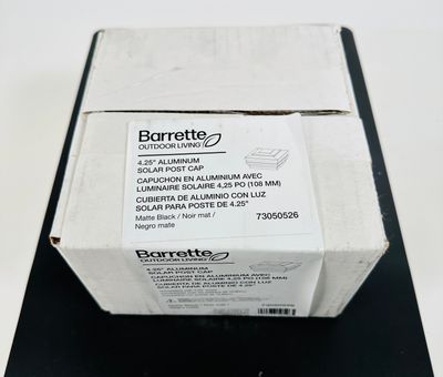 RDI 4 1/4 in. Solar Post Cap - Matte Black