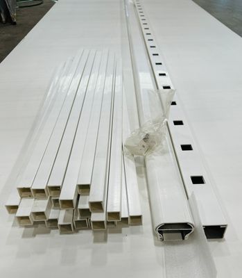 RDI 36 in. x 10 ft. Titan Pro Level Rail Kit - 1 in. Square Baluster, White (Titan Pro Rail®)