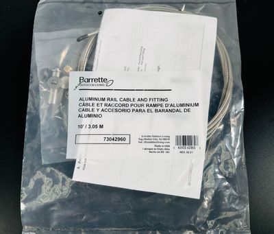 RDI 10 ft. Cable with Fitting – Package of 1 (Avalon Aluminum Rail)