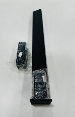 RDI 4 in. x 2 in. x 38 in. Aluminum Mid Stair Post - Matte Black (Elevation Rail)