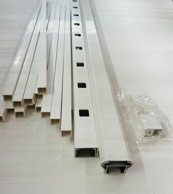 RDI 36 in. x 8 ft. Titan Pro Level Rail Kit - 1 in. Square Baluster, White (Titan Pro Rail®)