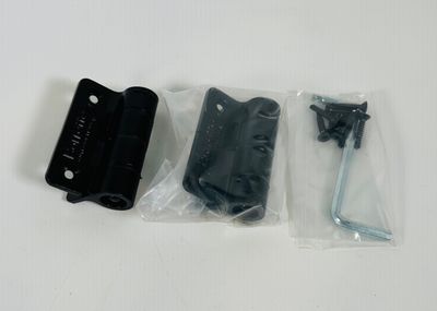 RDI Compact Butterfly Hinge Kit Pair Pair for Gates - Black (MetalWorks Excalibur®)