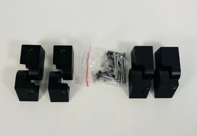 RDI Stair or Level Angle Bracket Kit - Matte Black (MetalWorks Excalibur®)