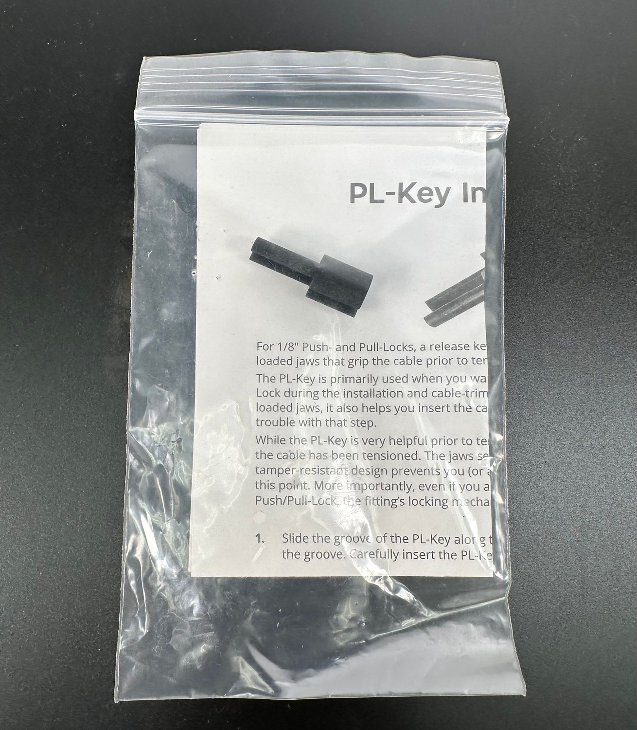 RDI Cable Release Key (Avalon Aluminum Rail)