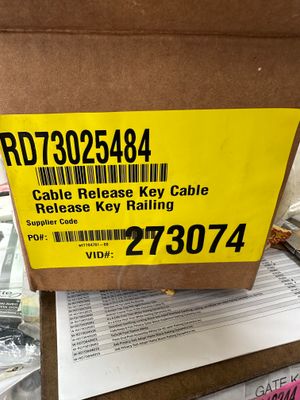 RDI Cable Release Key (Avalon Aluminum Rail)