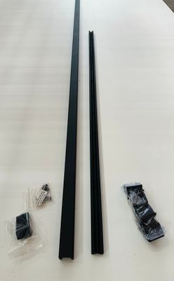 RDI 36 in. x 8 ft. Avalon Aluminum Stair Beam Kit - Cable Rail, Matte Black (Avalon Aluminum Rail)