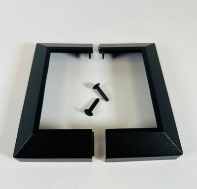 RDI 4 1/4 in. x 4 1/4 in. Trim Ring – MATTE BLACK (Avalon Aluminum Rail)