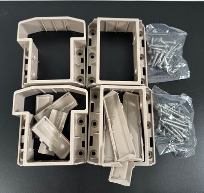 RDI T-Top Level Bracket Set (2 top & 2 bottom brackets) – CLAY (Finyl Line)