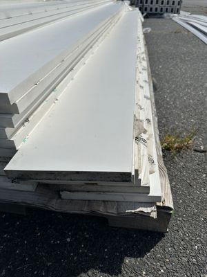 PLY GEM 5/4 in. x 10 in. x 18 ft. Smooth PVC Trim (Warehouse Seconds)