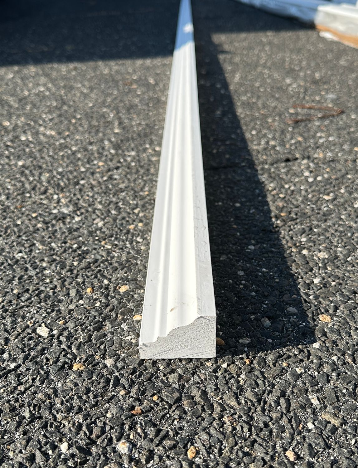 PLY GEM 16 ft. PVC Rams Crown (Warehouse Seconds) PLY GEM 16 ft. PVC Rams Crown (Warehouse Seconds)