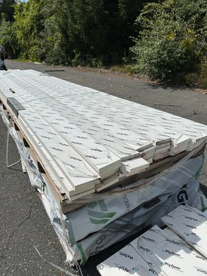 PLY GEM 5/4 in. x 6 in. x 18 ft. Smooth PVC Trim (Warehouse Seconds)