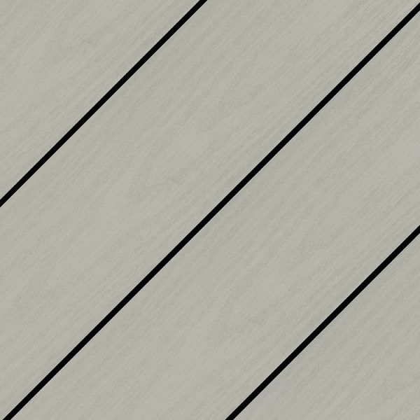 WOLF 1 in. x 6 in. x 12 ft. Square Edge PVC Deck Board - Harbor Grey WOLF 1 in. x 6 in. x 12 ft. Square Edge PVC Deck Board - Harbor Grey