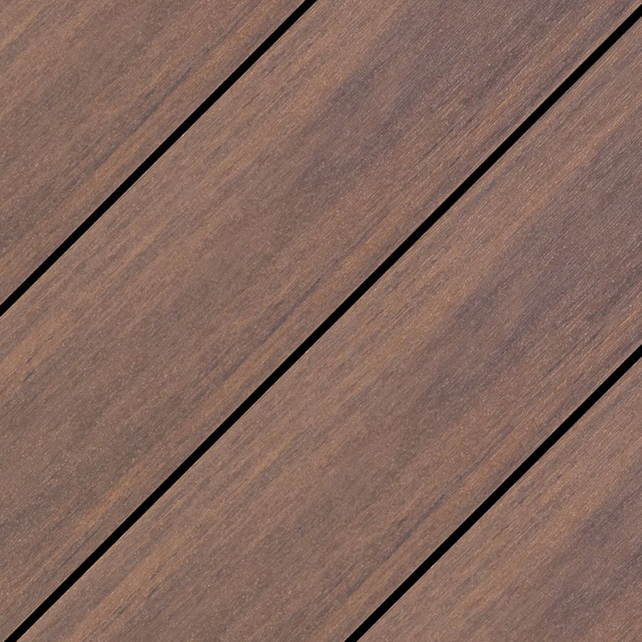 WOLF 1 in. x 6 in. x 16 ft. Square Edge PVC Deck Board - Rosewood WOLF 1 in. x 6 in. x 16 ft. Square Edge PVC Deck Board - Rosewood
