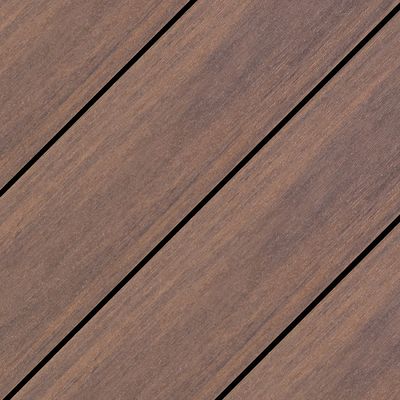 WOLF 1 in. x 6 in. x 16 ft. Square Edge PVC Deck Board - Rosewood WOLF 1 in. x 6 in. x 16 ft. Square Edge PVC Deck Board - Rosewood