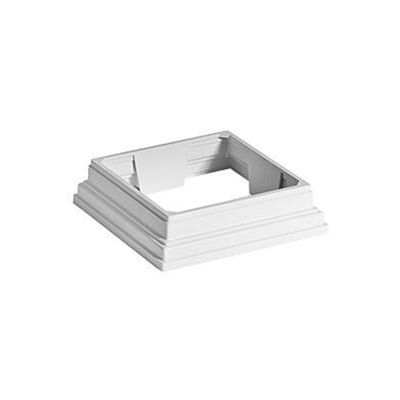 INTEX WM75 Base Trim Ring for 5 in. Newel Post Sleeve - White INTEX WM75 Base Trim Ring for 5 in. Newel Post Sleeve - White
