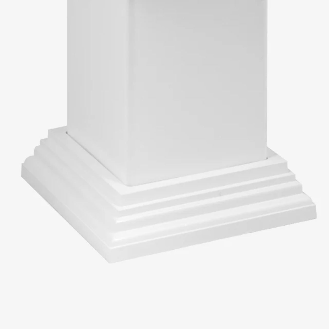 WOLF 4 in. x 4 in. Trim Ring - White