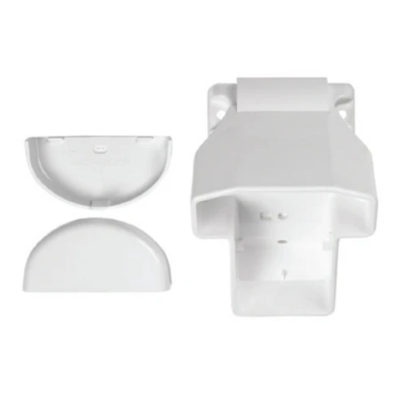 WOLF Multi-Angle Stair Rail Bracket Kit - White
