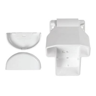WOLF Multi-Angle Stair Rail Bracket Kit - White