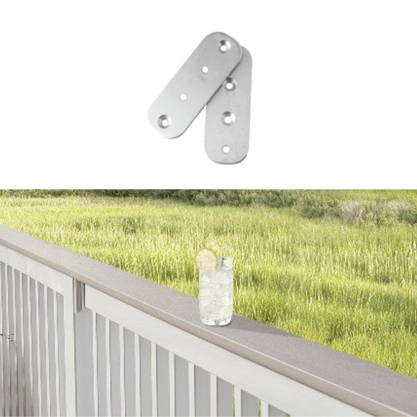 WOLF Railing Deck Board Mounting Plate