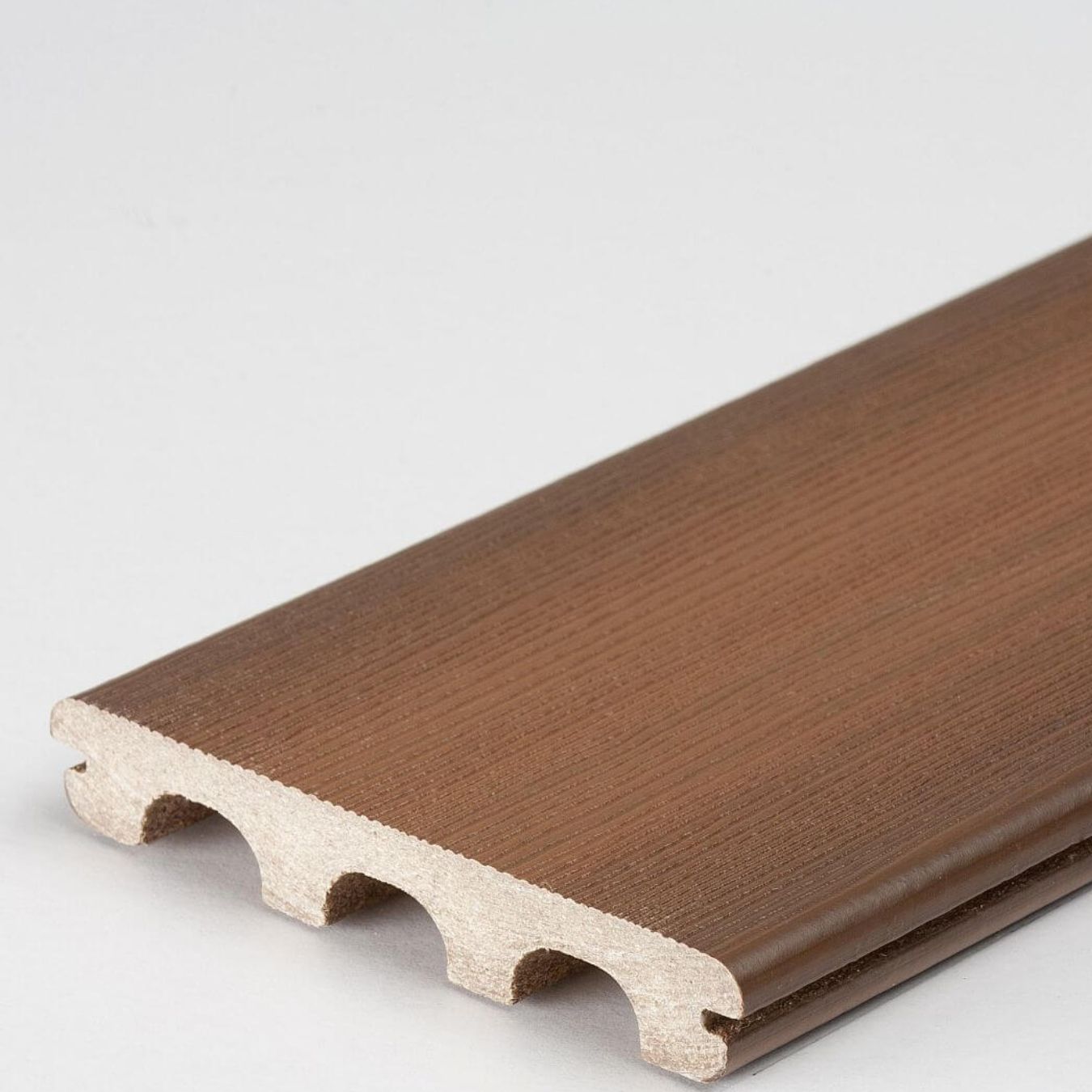 Duralife 1 in. x 6 in. x 16 ft. Grooved MVP™ Deck Board - Brazilian Cherry