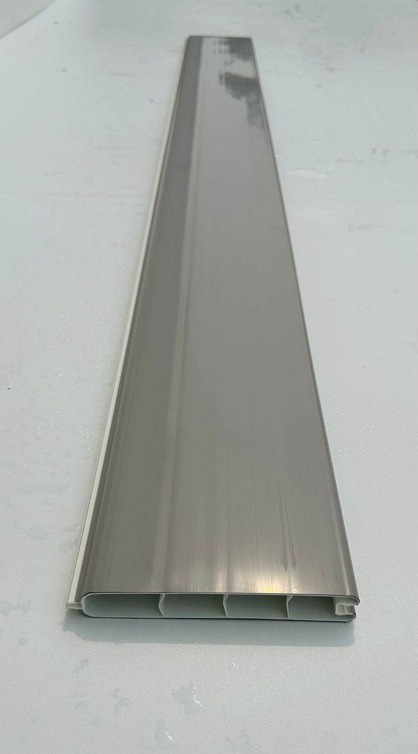 RDI 6 in. x 66 in. Vinyl Privacy Infill Boards (Pack of 6) - Slate Gray (Privacy Rail)