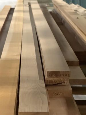 Western Red Cedar Select Clear Vertical Grain Siding 5/4 in. x 4 in. x Various Lengths - S1S2E KD (Warehouse Seconds)