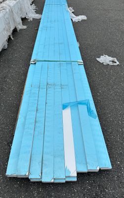 CertainTeed 1 in. x 3 in. x 18 ft. Smooth Trim - Restoration Millwork (Warehouse Seconds)