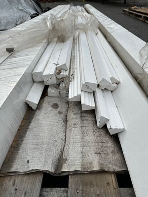 CertainTeed 1 13/32 in. x 2 1/16 in. x 16 ft. Rams Crown Moulding - Restoration Millwork (Warehouse Seconds) CertainTeed 1 13/32 in. x 2 1/16 in. x 16 ft. Rams Crown Moulding - Restoration Millwork (Warehouse Seconds)