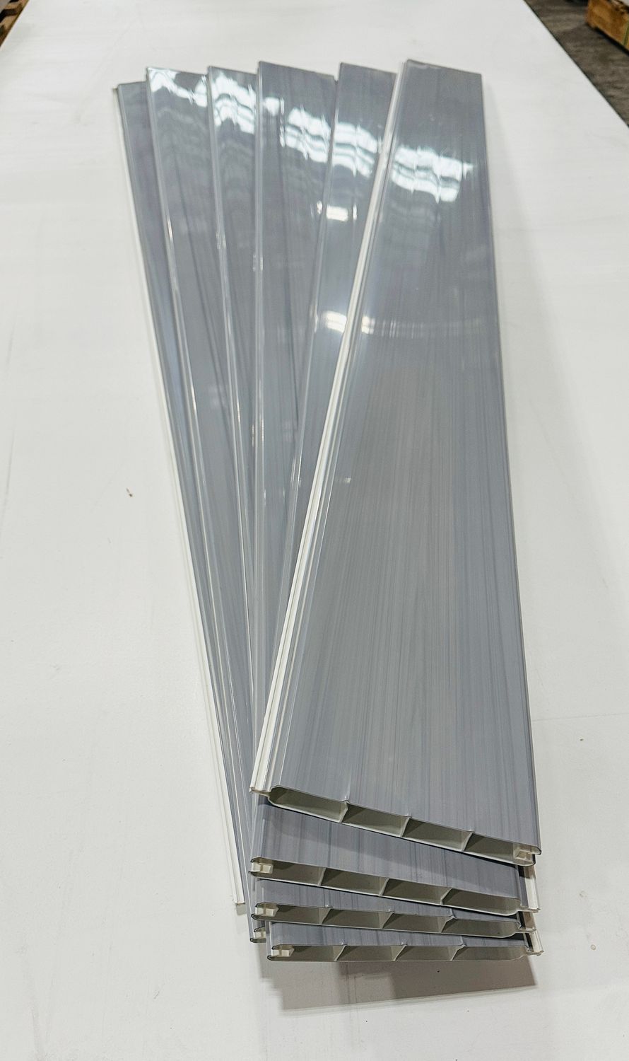 RDI 6 in. x 66 in. Vinyl Privacy Infill Boards (Pack of 6) - Driftwood (Privacy Rail)