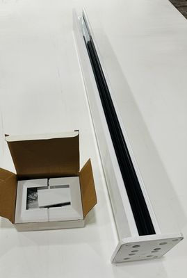 RDI 4 in. x 2 in. x 42 in. End Post Surface Mount - White (Privacy Rail) RDI 4 in. x 2 in. x 42 in. End Post Surface Mount - White (Privacy Rail)